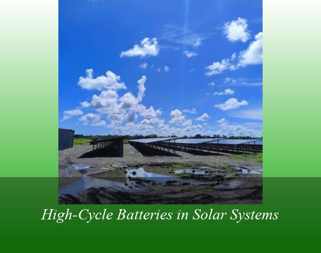 High-Cycle Batteries in Solar Systems